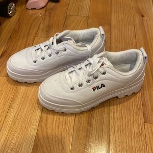 FILA Platform Sneakers Canvas